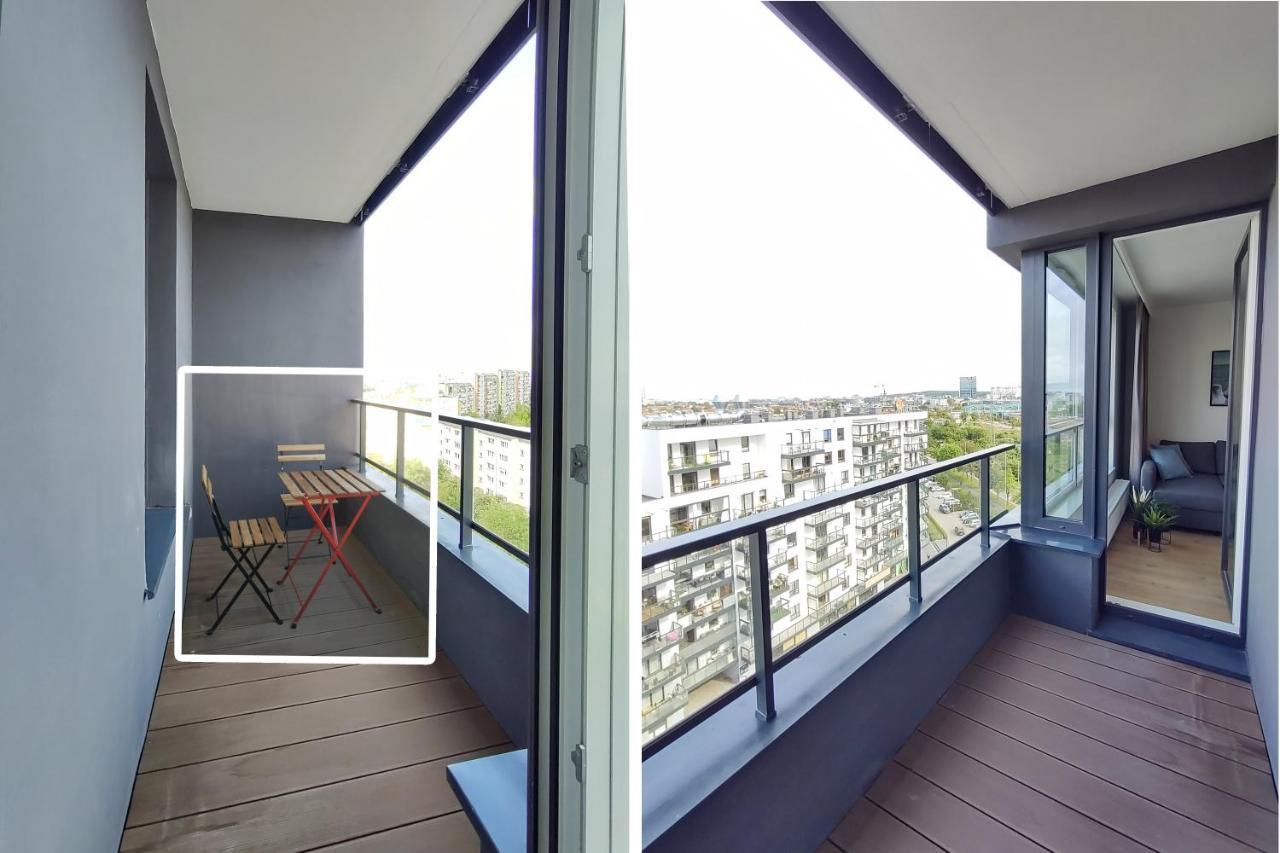 Elegant 3City Apartment With Parking In Gdansk By Noclegi Renters Eksteriør bilde