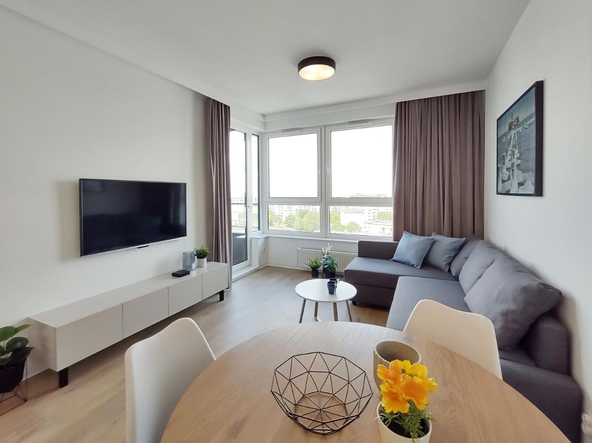 Elegant 3City Apartment With Parking In Gdansk By Noclegi Renters Eksteriør bilde