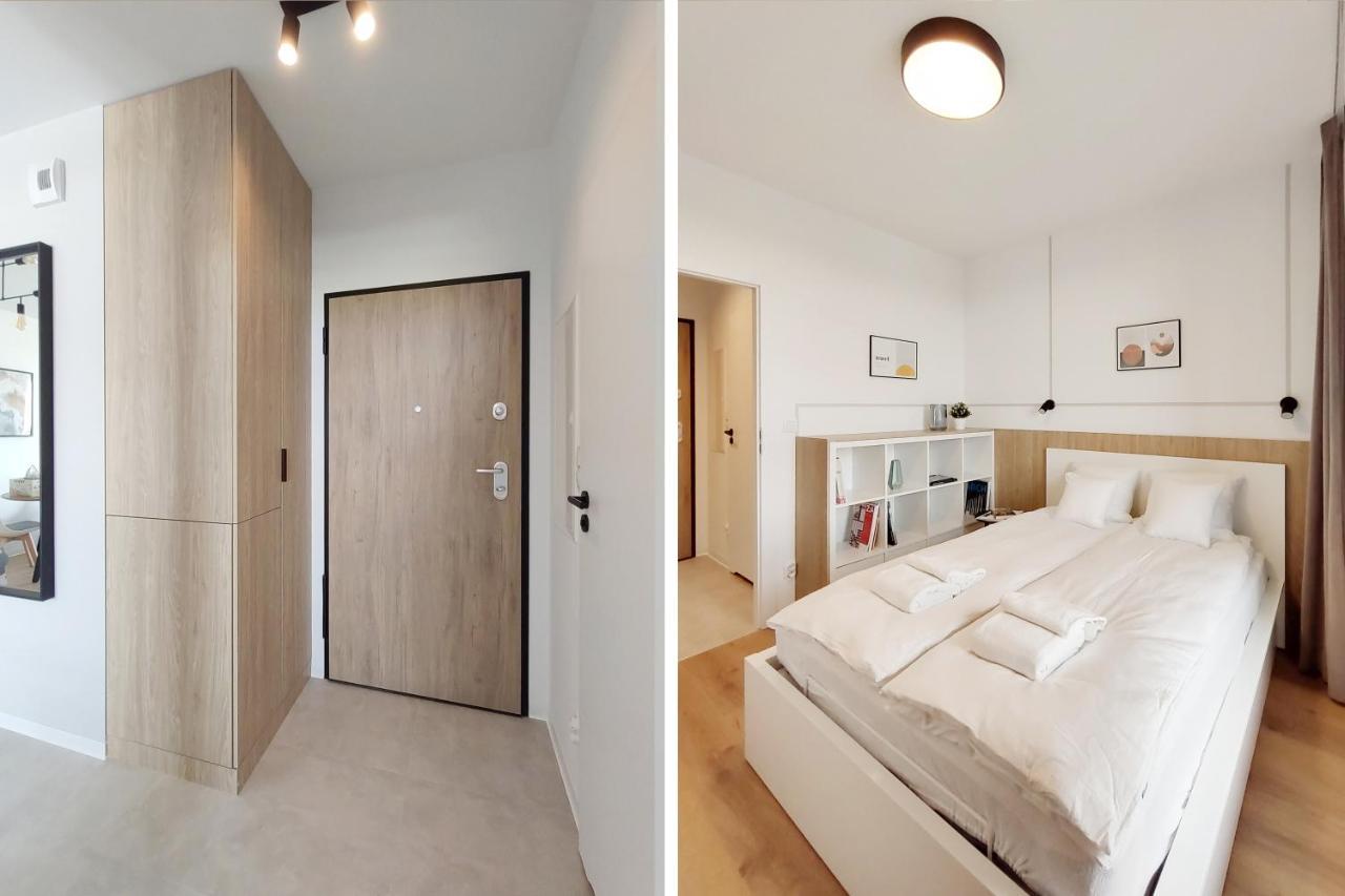 Elegant 3City Apartment With Parking In Gdansk By Noclegi Renters Eksteriør bilde