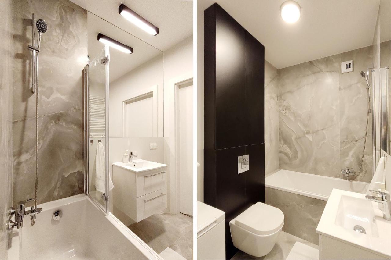 Elegant 3City Apartment With Parking In Gdansk By Noclegi Renters Eksteriør bilde