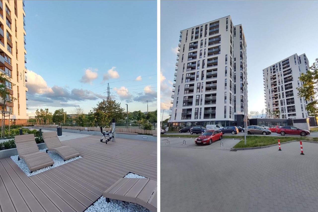 Elegant 3City Apartment With Parking In Gdansk By Noclegi Renters Eksteriør bilde